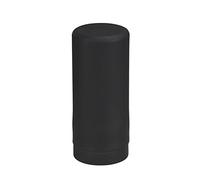WENKO Dosatore di detersivo per piatti Easy Squeez-e, dispenser di qualità per detersivo per piatti, dosaggio semplice, dispenser in silicone antifuoriuscita, capacità 250 ml, Ø 6 x 14 cm, nero
