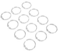 WENKO ganci tenda doccia F. 12PCS grande trasparente
