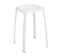 WENKO LOSANI SGABELLO DA BAGNO BIANCO