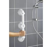 Wenko - Maniglia Vasca angolare con ventose Trio 49.5 cm