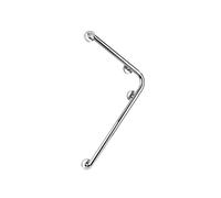 Wenko Maniglione Di Sostegno Mod.Secura Cromato 90 ° 55,5X78cm Silver [EEK: N/A]