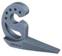 Wenko Multi-STOP fermaporta blu-grigio - Salvadita, TPR, 11.8 x 7.7 x 2.5 cm, Blu