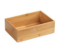 Wenko Organizer in bambù a 3 scomparti, serie Terra, marrone