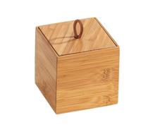 Wenko Organizer in bambù a 3 scomparti, serie Terra, marrone, Maße (B x H x T): 9 x 9 x 9 cm