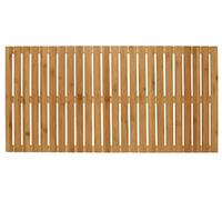 WENKO Pedana doccia Mod Indoor & Outdoor in bambù | tappetino da bagno antiscivolo in bambù per doccia, vasca da bagno e zona piscina 100 x 50 cm