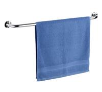 Wenko Porta Asciugamani Basic 80 cm, 6 x 9,5 x 86 cm, Lucido, Cromo - NUOVO