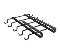 WENKO - Porta Coppa Per Armadio, 8 Ganci, Nero, Wenko
