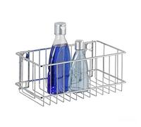 WENKO Portaoggetti grande Classic, Acciaio, 24 x 10 x 14 cm, Cromo