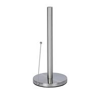 Wenko Portarotolo carta cucina Clayton acciaio inossidabile, Acciaio inossidabile, 15 x 33 x 15 cm, Argento opaco