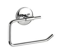 WENKO Portarotolo Cuba senza coperchio, Pressogetto di zinco, 13.5 x 9.5 x 4 cm, Cromo