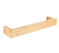 WENKO Portasciugamani in bambù, decorazione da parete moderna | portasciugamani per teli & asciugamani, fissaggio a parete incluso, 40 x 9 x 5 cm, naturale, Mod Bambusa