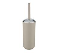 WENKO Portascopino per WC Brasil taupe - infrangibile, TPE, 10 x 37 x 10 cm, Tortora