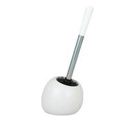 Wenko Portascopino per WC Polaris Ceramica, 14.5 X 34.5 X 15 Cm, Bianco