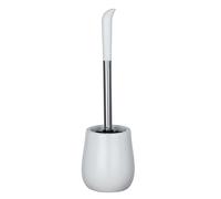 Wenko Portascopino per WC Sydney bianco lucido ceramica - Portascopino WC, Ceramica, 12.5 x 39.5 x 12.5 cm, Bianco
