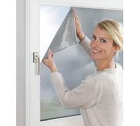 WENKO Protezione solare autoadesiva per finestre di tutti i formati, Plastica, 56 x 200 cm, Nero