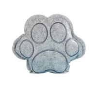 WENKO Raumentfeuchter TATZE, Poliestere, 18 x 3 x 18 cm, Grigio