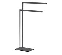 Wenko Recco portasciugamani da terra nero 71555800