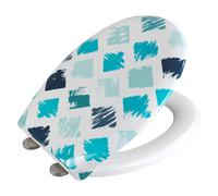 Wenko Sedile Per Toilette Rhombus Con Abbassamento Automatico Coprivaso