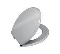 Wenko Sedile Per WC Prima Argento Coprisedile Coprisedile Per Toilette
