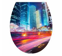 WENKO Sedile Wc Downtown Meccanismo di Chiusura Occhiali Del Water Tavoletta