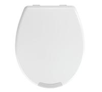 Wenko Sedile WC Secura Comfort, antibatterico, rialzata, Termoindurente, 3737 x 7 x 4443.5 cm, Bianco