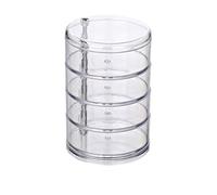 Wenko Set 2 Torretta Cosmetici Trasparente