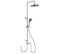 ⚡️Wenko Sistema Doccia Cromato Rain + Doccetta Risparmio Acqua Regolabile