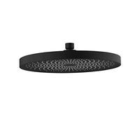 WENKO Soffione Doccia Softwater Nero Opaco Universale con 416 ugelli