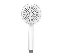 WENKO Soffione doccia Young bianco, Ø 11 cm Doccetta universale, soffione docci
