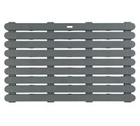 Wenko Stecche di doccia 80 x 50, Plastica, grigio, 80 x 50 x 0,3 cm