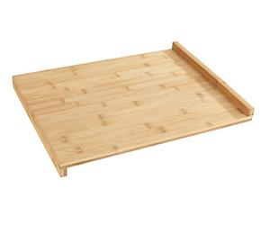 WENKO Tabla Cortar de Bambú, Marrone, 45 x 1,5 x 35
