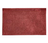 Wenko Tappetino da bagno in ciniglia, lavabile, antiscivolo, per una posizione sicura in bagno, morbido tappeto da bagno in 100% poliestere, ad asciugatura rapida e igienico, 50 x 80 cm, giallo