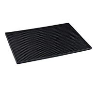 WENKO Tappetino scolapiatti Maxi, TPR, 40 x 1 x 30 cm, Nero