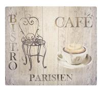 Wenko Tappeto Copertura MOD. Bistro Tappetino Decorativo Cucina Antiscivolo termoresistente in PVC Vinile plastica Multicolore 60x52 cm Resistente e Pratico