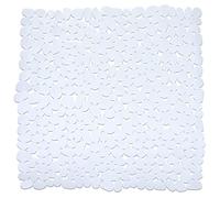 Wenko Tappeto doccia Paradise bianco - antiscivolo, TPR, 54 x 54 cm, Bianco