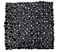 Wenko Tappeto doccia Paradise nero - antiscivolo, TPR, 54 x 54 cm, Nero