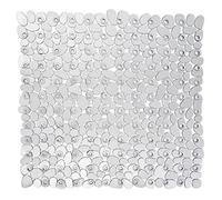 Wenko Tappeto doccia Paradise trasparente - antiscivolo, PVC, 54 x 54 cm, Trasparente