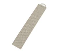 Wenko Tappeto drenante MOD. Slim Elegante Tappeto da Cucina in plastica TPR Resistente al Calore Lavabile in lavastoviglie Beige 42 x 1 x 8 cm