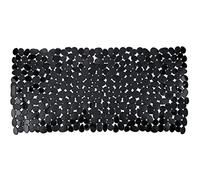 WENKO Tappeto vasca Paradise nero, TPR, 36 x 71 cm, Nero