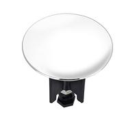 Wenko Tappo di lavabo Pluggy XL bianco - per tutti gli scarichi commerciali, Plastica, 6.2 x 6.6 x 6.2 cm, Multicolore