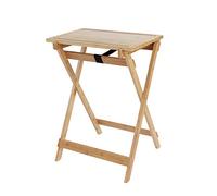 (TG. 60 x 79 x 52 cm) WENKO DIE BESSERE IDEE Tavolo pieghevole, Bambù, 60 x 79