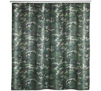 WENKO Tenda Doccia Camouflage 180 x 200 cm In nelli, 24347100