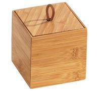 Wenko Organizer in bambù a 3 scomparti, serie Terra, marrone, Maße (B x H x T): 9 x 9 x 9 cm