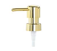 Wenko Testa di Ricambio per Dispenser di Sapone, Plastica (ABS), Gold, 6,5 x 3,5 x 18 cm