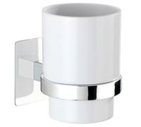 Wenko Turbo-Loc Quadro Ed. portaspazzolini bianco 23847800