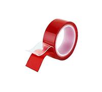 WENKO Turbo Zip 150 cm - nastro biadesivo, Polietilene, 2 x 150 cm, Trasparente