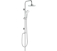 Wenko Uno set per vasca e doccia a parete con soffione cromo 70335400