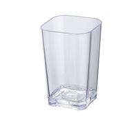 WENKO Vaso de dientes Candy Transparente, Altro, 7.3 x 7.3 x 11 cm