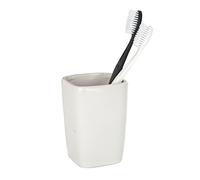 WENKO Vaso de dientes Faro Blanco, Bianco
