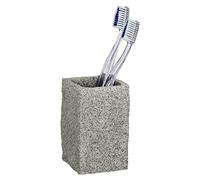 WENKO Vaso de dientes Granito, Grigio
